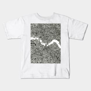 london map hand drawing Kids T-Shirt